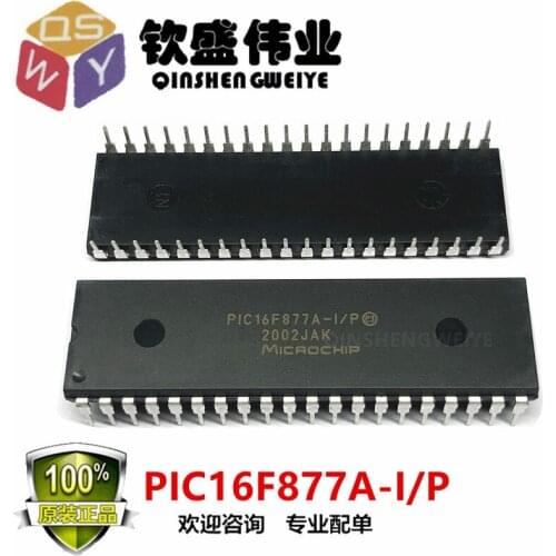PIC16F877A-I/P DIP-40 PIC16F877A-IP PIC16F877A-I PIC16F877A