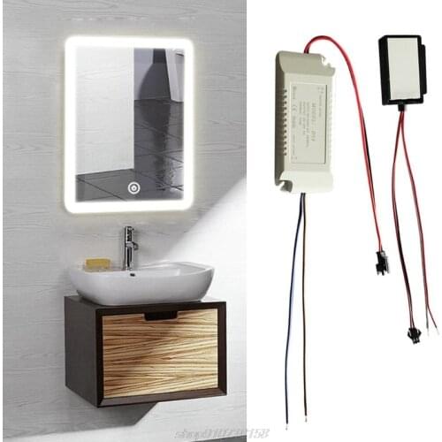 Bathroom Dimmable Mirror On/Off Touch Switch 240V for Lamp Lighting Home Intelligent System Human Sensor M25 21 Dropship