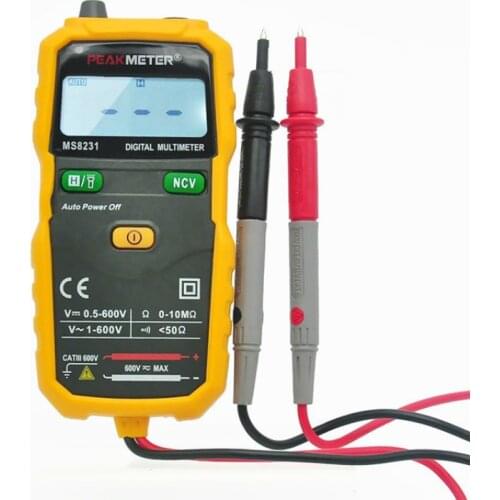 Handheld Auto Digital Multimeter High precision DC/AC voltage resistance non-contact voltage detection data hold