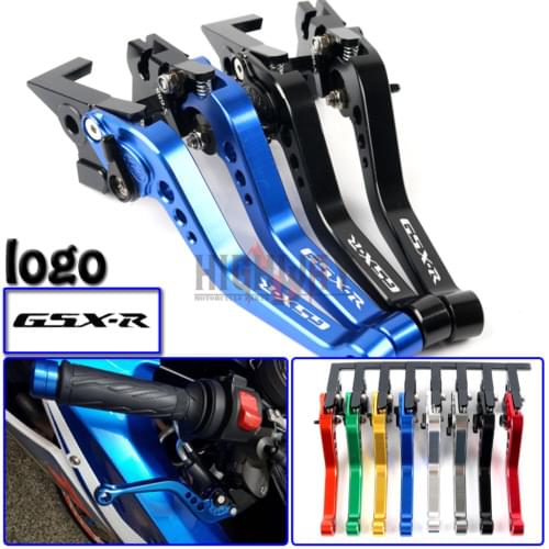 Brake Handle Bar Lever CNC Aluminum Short Adjustable Brake Clutch levers For Suzuki GSXR1000 2009-2017 GSX-R1000 GSXR 1000