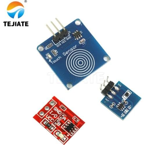 TTP223 Touch Key Switch Module Touching Button Self-Locking/No-Locking Capacitive Switches Single Channel Reconstruction