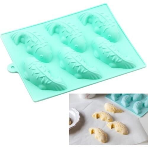 Silicone 3D Cake Mold Chocolate For Jelly pudding Fish mold Baking Tools Decorating Cookie Bakeware Mould ice DIY 3D