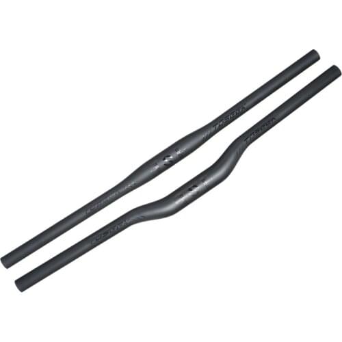 Toseek New Full Carbon Fiber Bicycle Handlebar Road Mountain Bike rise flat handlebar MTB UD 31.8mm Cycling parts black