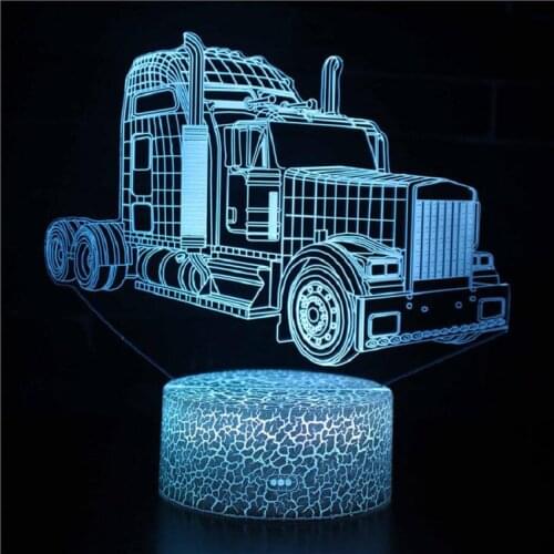 Tractor Christmas decorative lights Factory Wholesale Price Led Night Light Novelty Kids Room Decorative Light