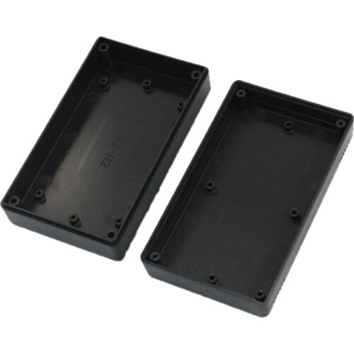 High Quality Black Plastic Project Power Protective Case Junction Box 116x68x36mm