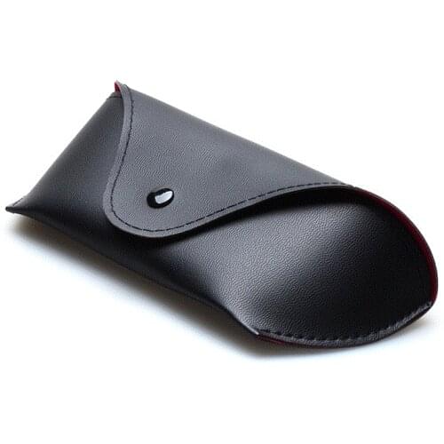 PU Sunglasses Case Black Brown Glasses Case Protection
