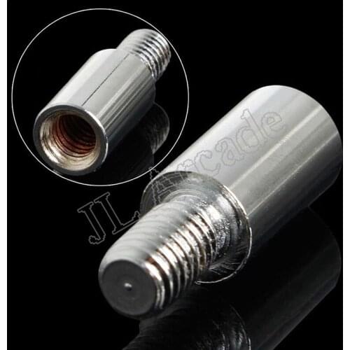 1.5CM Arcade Joystick Shaft Extender Extension Rod For Arcade Sanwa Joystick Silver 1.5cm Shaft Stick 15mm long Shaft Joystick