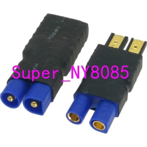 2pcs/set TRX Traxxas to EC3 Male & Female No wire adapter connector For E Revo Brushless Lipo