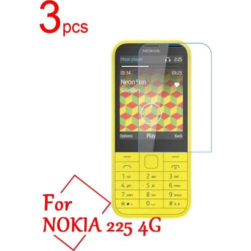 3pcs/lot Ultra Clear/Matte/Nano anti-Explosion LCD Screen Protector Film Cover For Nokia 225 215 4G smart phone Protective Film
