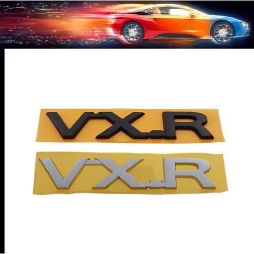 3D Premium VXR VX-R car Engine Hood Fender trunk Rear Bonnet Nameplate Decal Emblem Badge Sticker for Land Cruiser Prado Tundra