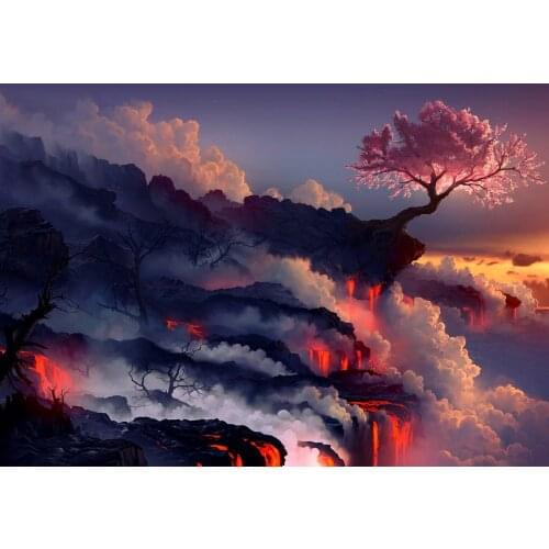 A3229 11CT/14CT/18CT/25CT/28CT Oil tea patterns Counted Cross Stitch DIY Cross Stitch Kits Embroidery Needlework Sets