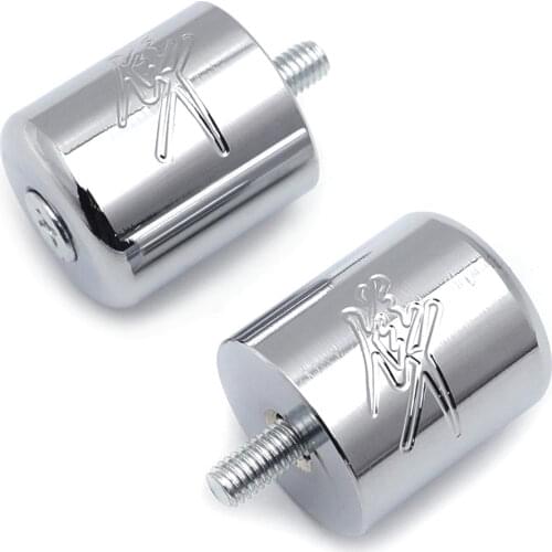 For Suzuki GSX1300R HAYABUSA 1999-2016 Chrome Billet Aluminum Bar Ends Aftermarket Free Shipping Motorcycle Parts 99-16 2015