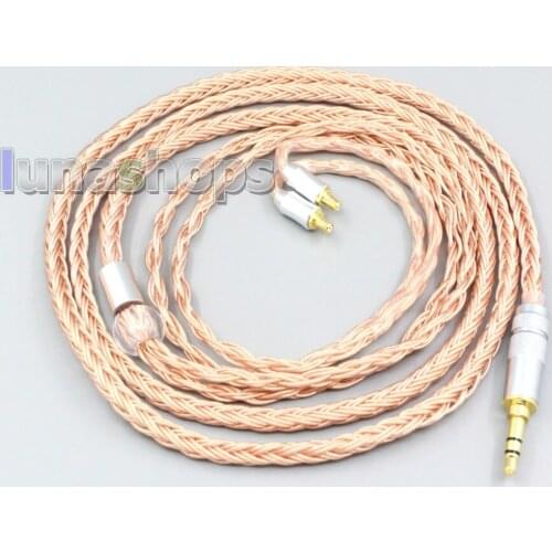 LN006739 16 Core 99% 7N OCC Earphone Cable For Audio Technica ath-ls400 ls300 ls200 ls70 ls50 e40 e50 e70 312A