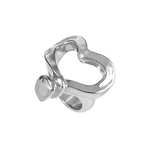 Ring one of 50 ANI0265MT woman heart nailed size 14