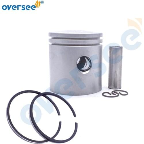 Marine Motor Piston Set (STD) 6L5-11631-00, 6L5-11610-00-00 For Yamaha 3HP Outboard Engine 2 Stroke Boat Motor Aftermarket Part