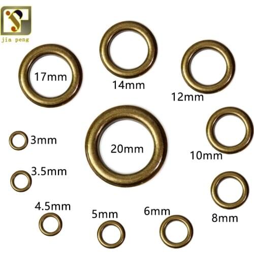 Hot Sale Metal Eyelets Grommets3|3.5|4|4.5|5|6|8|10|12|14|17|18mm For Leather Craft DIY Scrapbooking Shoes Practical Accessories