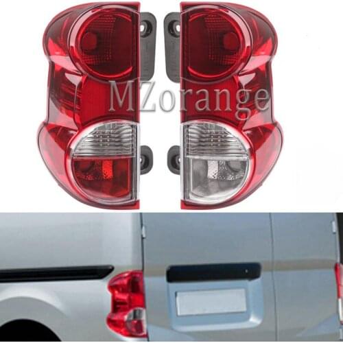 MIZIAUTO Outside Tail Lamp for Nissan NV200 2008-2015 Rear Tail Lights Rear brake light Rear warning light Car Style
