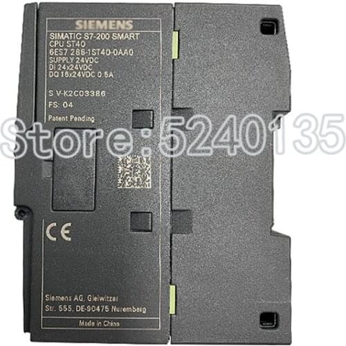 New Original 6ES7 288-1SR20-0AA0 SIMATIC S7-200 SMART PLC, CPU SR20 ST20 SR30 ST30 SR40 ST40 CR40 SR60 ST60 CR60 , AC/DC/RELAY