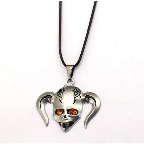 HSIC BLEACH Necklace Kurosaki ichigo Inoue Orihime Ishida Uryuu Pendant Necklace For Fans Souvenir Jewelry Wholesale 12373