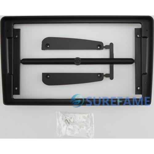 9 inch Car Fascia Radio Panel for MAHINDRA MARAZZO 2017-2018 Dash Kit Install Facia Console Bezel 9inch Adapter Plate Trim Cover