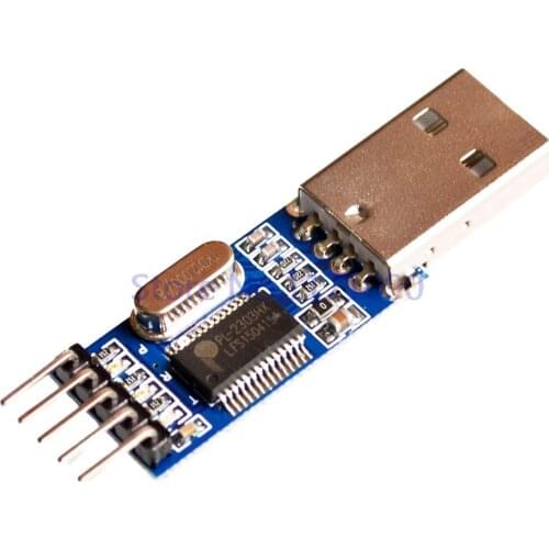 PL2303 USB To RS232 TTL PL2303HX module Download line on STC microcontroller USB to TTL Programming unit In the nine upgrade