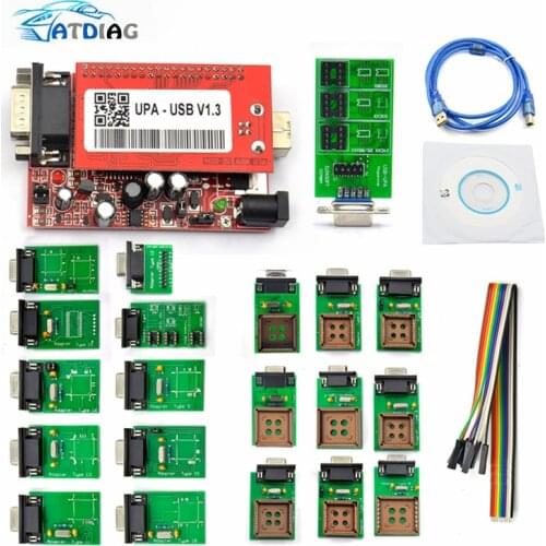 Newest UPA USB Programmer Diagnostic-tool UPA-USB ECU Programmer UPA USB V1.3 With Full Adapter