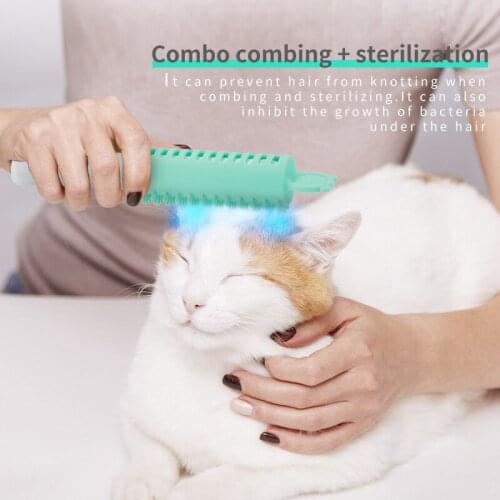 Pet Supplies Disinfection Massage Comb Dog Cat Cleaning Brush Comb Pet Cleaning And Grooming Supplies