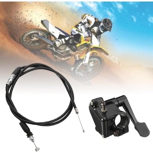 1 x 50-150cc 110cc Thumb Throttle Accelerator Cable for 4Stroke Quad ATV Pit Bike Accelerator Cable Thumb Throttle