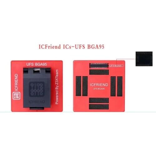 UFS adapters socket ICFriend ICs-UFS Bga 95 work for easy-jtag plus box
