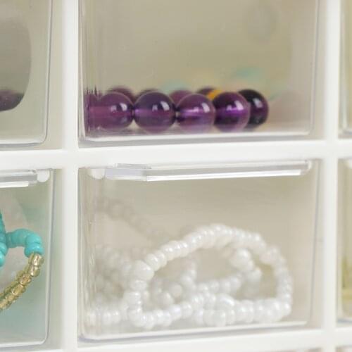 11 STyle 9Grid Storage Case Box Holder Container 3 Layer Holder Student Office Stationery 1pcs