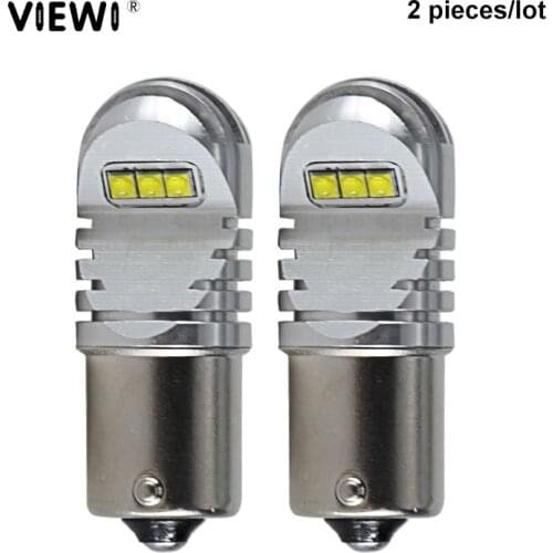 2X S25 P21W 1156 BA15S 1157 BAY15D canbus auto truck car led light bulb 12v 24v 30W Back-Up Lights turning lamp white yellow red