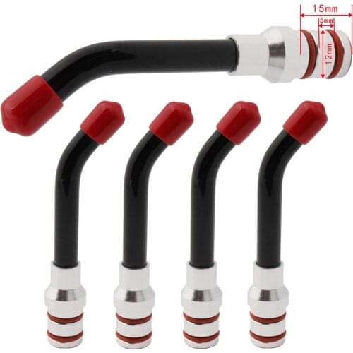5pcs Universal Dental Optical Fiber Guide Rod Tips For Dental LED Curing Light Lamp 12*15mm