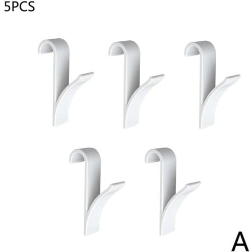 5pcs Hanger For Heated Towel Radiator Rail Bath Hook Holder Hanger Clothes Plegable Scarf Hanger Z8Z8