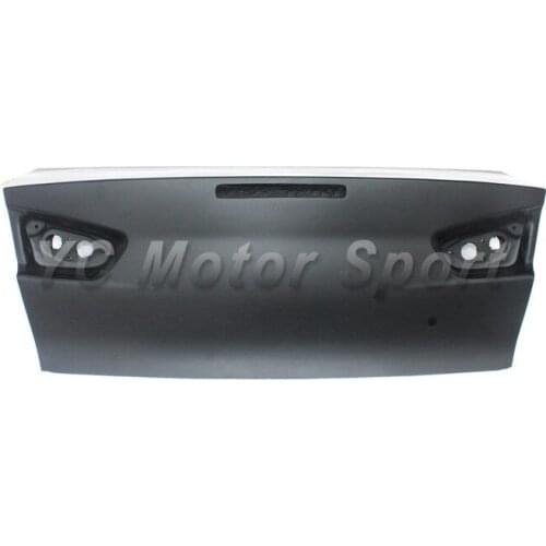 Car Accessories FRP Fiber Glass Trunk For 2008-2012 EVO X EVO 10 Rear Bootlid Tailgate Car-styling