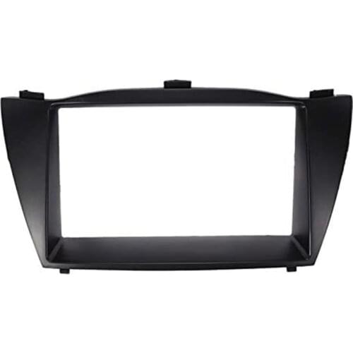 Double Din Car Radio Fascia Trim Kit Install Frame DVD Panel Stereo Interface for HYUNDAI TUCSON IX35 2010+ 178X102mm