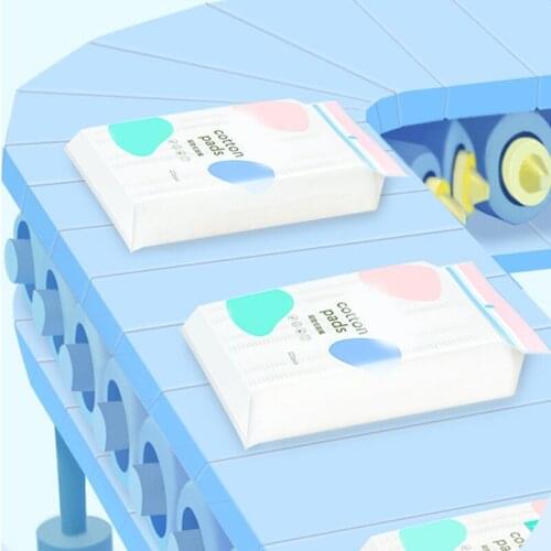 Cosmetic Cotton Pads Thick 222 Pieces Makeup Remover Pads Pure Cotton Pads For Face Cleaning AC889