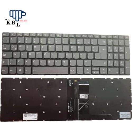 New Latin Language For Lenovo Ideapad 320-15 Grey Backlit Laptop Keyboard PK132gc3b15 SN7365b 20PTDH2286