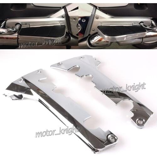 NEW Chrome Passenger Floorboard Side Covers For Honda Goldwing GL1800 A CFRT ARBG NAVI AUDO