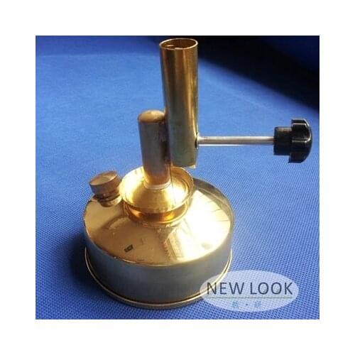 Chemical experiment equipment alcohol burner All-copper alcohol burner heating seating-type free shipping