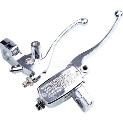 25mm Left Right Motorcycle Brake Clutch Master Cylinder Reservoir Levers For Honda CB400SF CB250 Brake hand clutch handle
