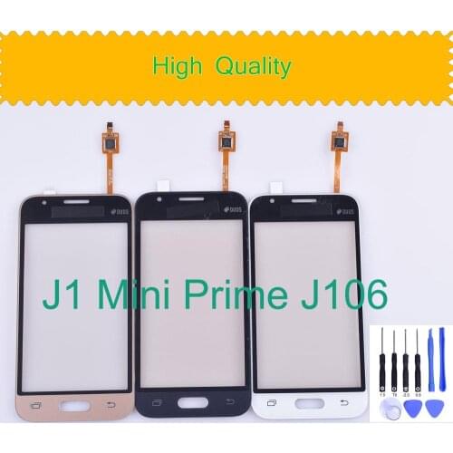 J106H Touch screen For Samsung Galaxy J1 Mini Prime J106 SM-J106H TouchScreen Sensor Digitizer j106B Glass Lens Front Panel