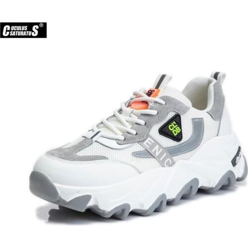 2021 Outdoor Sports Breathable Mesh Comfort Running Shoes Air Cushion Lace Up Fashion Women Lightweight Sneakers