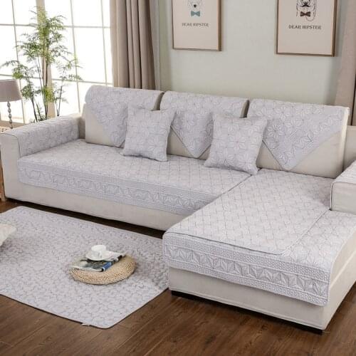 1piece L Shape Corner Couch For Sofa Covers Placemats Sofa Slipcovers For Living Room 1/2/3/4-Seater Home Textiles Almofadas Dec