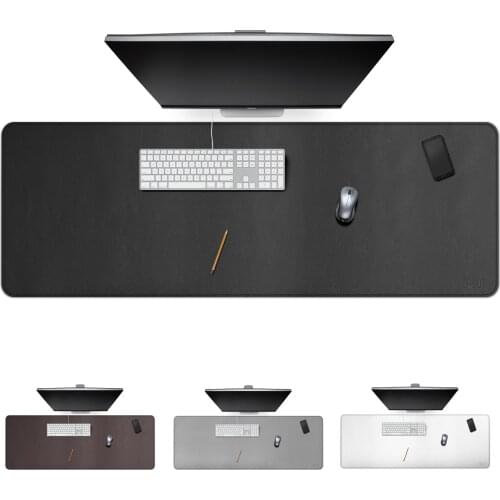 150x50cm Large Mouse Pad PU Leather Desk Mat Computer Desk Pad Keyboard Table Cover Mat for Office and Home