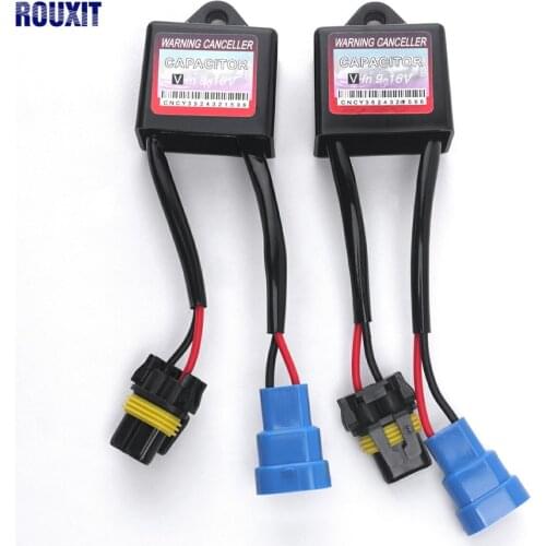 2pcs Canbus Decoder Xenon Warning Canceller HID Xenon Lights Decoder Kits HID Lamp Relay Capacitor Error Load Resistor