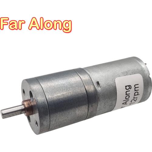 6V 12V Mini Micro DC Metal Geared Motor 24V Low Speed 12RPM To 1360RPM Adjustble Speed And Reversible For Smart Device etc