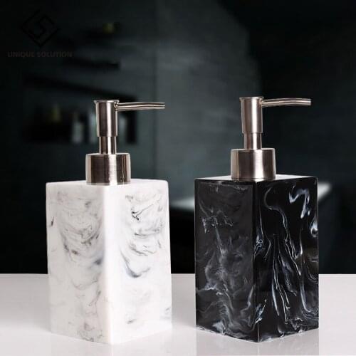 Bathroom Accessories 400/500ML Resin Emulsion Bottles Creative Latex Bottles Liquid Soap Dispensers Bathroom Set Home Decoration