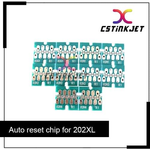 Free DHL delivery 2 sets Europe T202XL ARC chip for Epson XP6000 XP-6005 XP-6001 XP-6100 Printer