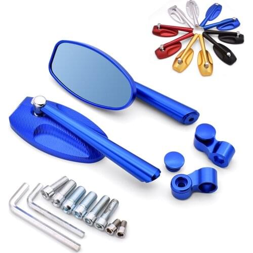 For Ducati 400 620 695 696 796 821 797 MONSTER SS800 996 Universal 10mm Motorcycle Rearview Mirror CNC moto Billet Side Mirrors