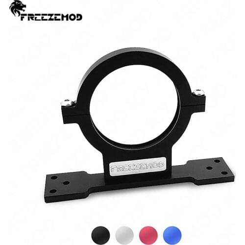FREEZEMOD Fixed Buckle For Reservoir Full aluminum Metal Water Tank Bracket 50mm 60mm Cylindrical OD50/60MM Water Cooler Modding